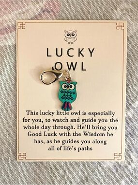 Lucky Owl Charm 🦉